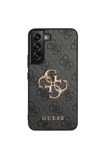 Guess Samsung Galaxy S23 Gray PU 4G Metal Logo Case