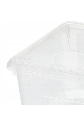Generic Five Simply Smart Simply+ Elegant and Durable Design Plastic Storage Box Clear 2.6 Liter