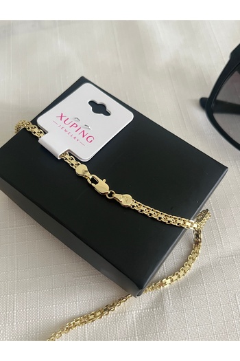 XUPING JEWELRY 14K altın renginde kararmaz vip kalite kuyumcu işçiliği bismark kolye