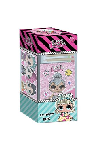 Generic First Kid Lol Surprise Kids Activity Box with Metal Pencil Case Multicolor FK-LOL-2104