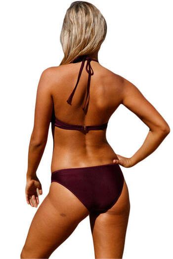 WildFashion Tankini style swimsuit with embroidered applications SW1136-821