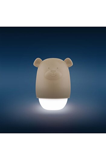 Zazu Kids Benny the Bear night light with light sensor, Zazu Kids, Beige