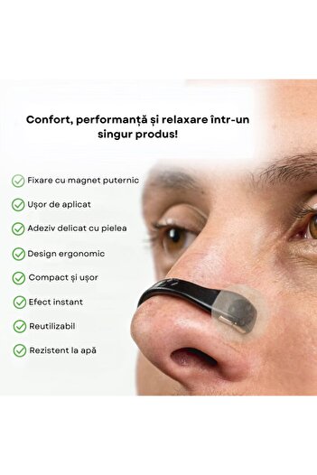 Salestore Magnetic Nasal Dilator Patches 30 Refills of Magnetic Strips, Moisture-Resistant and Comfortable