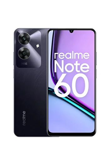 realme Mobile phone Realme Note 60, Dual SIM, 4GB RAM, 128GB, Marble Black