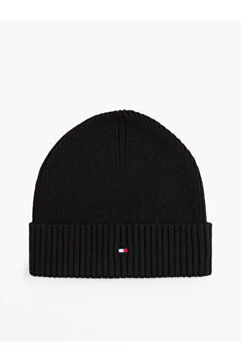 Tommy Hilfiger Tommy Hilfiger Men Black Flag Beanie & Scarf