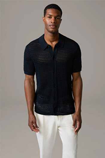 STRELLSON TRICOU 11 ANDER-P - - M, ALBASTRU
