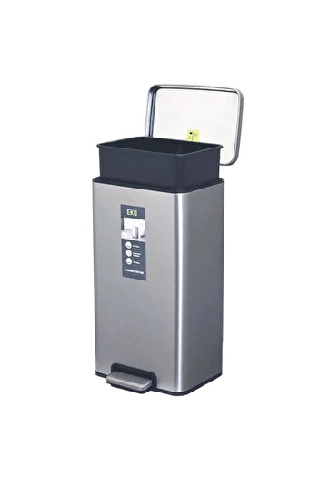 EKO Eco Modern Daas 20 Liter Steel Trash Container EK93614
