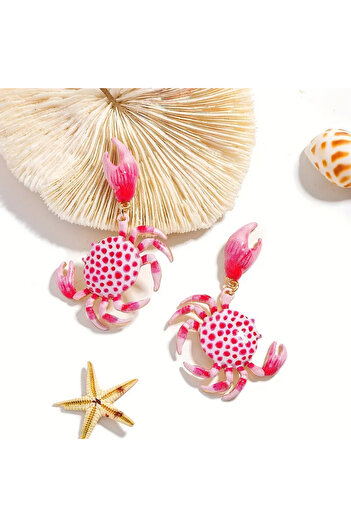 HOSBUTIK Crab Earrings Za New Season