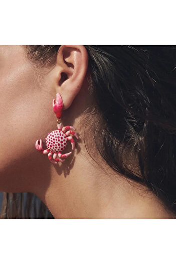 HOSBUTIK Crab Earrings Za New Season