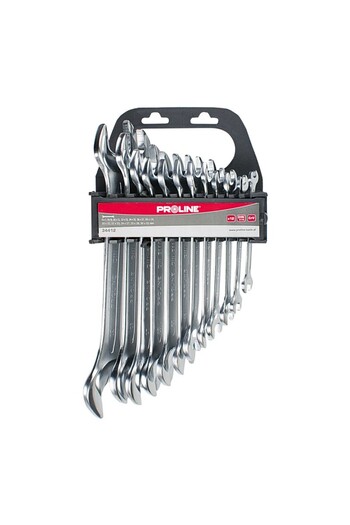 PROLINE Forged Cr-Va Open End Wrench Set 6-22Mm - 8P.