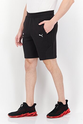 Puma x BMW Motorsport Men Sportswear Drawstring Training Shorts, Black