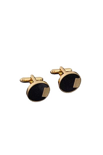The Casius. Shirt Cufflinks with Embossed Lines Design