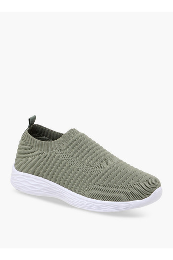 Oaklan by Shoexpress Women's Textured Slip-On Sneakers
