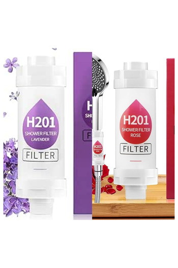 H2O Lavender shower filter + Cherry shower filter