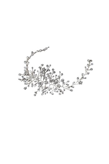 The Casius. Hair Clip for Bride with Artificial Crystal Decorations, Easy Attachment, 30 cm, The Casius