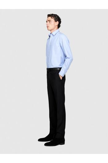 Sisley Cămăși Oxford cu pliuri din spate, 100% bumbac, cămăși colorate pentru bărbați - 323A5ELCSQ02E