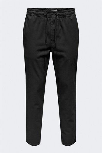 Only & Sons Onslinus Taper 0183 Pant Noos Men's Black Trousers - 22029765