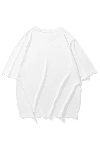 AEMİ Μπλουζάκι Unisex Printed Oversize Crew Neck