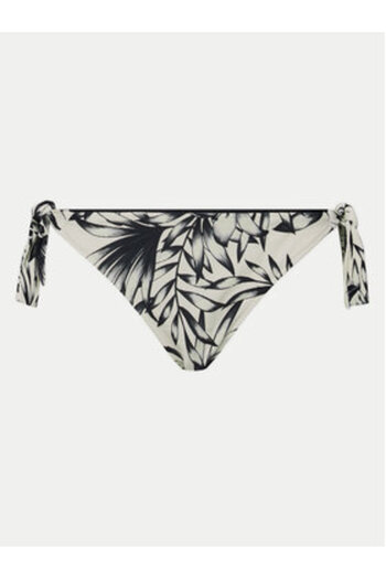Selmark Women's Bikini Bottom BK207 Black, Ecru