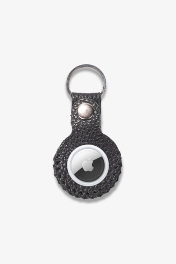 Getto Deri Airtag Genuine Leather Keychain