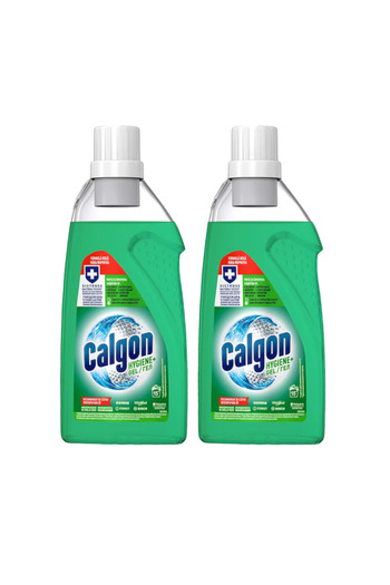 Calgon Set of 2 x Hygiene Anti-limescale Gel, anti-bacterial effect, 750 ml