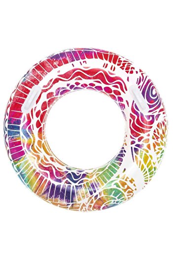 BESTWAY Mandala Patterned Lifebuoy 91 cm - Red