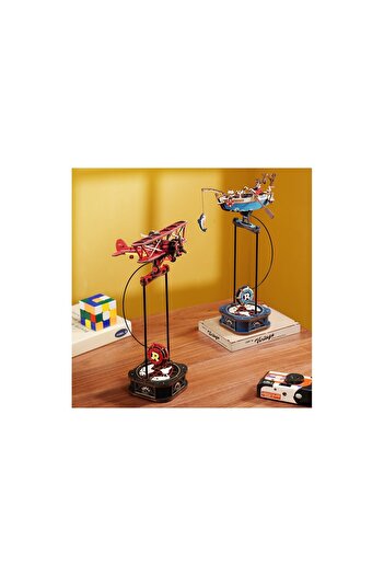 ROKR 3D Puzzle, Sky Captain Pendulum Scales, ROKR, 163 pieces