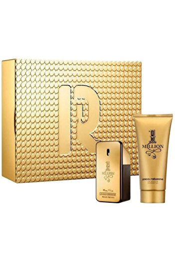 Paco Rabanne 1 Million Eau de Toilette for Men Gift Set, 50 ml + Shower Gel, 100 ml