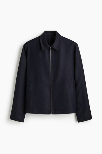 H&M Keten Karışımlı Ceket Regular Fit