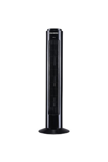 Hausberg Tower Fan, 45 W, 2 operating modes, 3 speeds, rotating base, Black