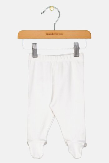 Fox Toddlers Girl Plain Pants, White