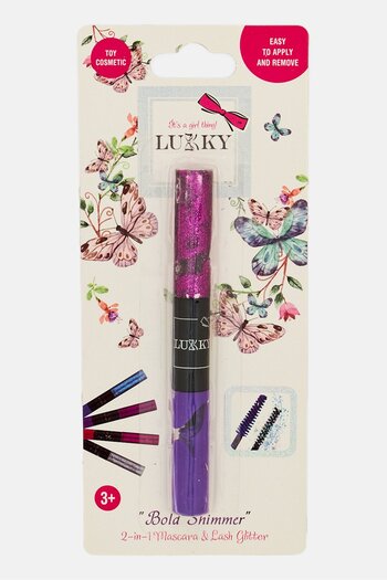 LUCKY 2-In-1 Mascara And Lash Glitter Bold Shimmer, 10ml