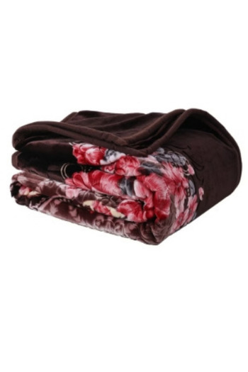 Generic Korean heavy winter blanket, soft and warm, double bed blanket, size 200x240 cm, weight 6 kg