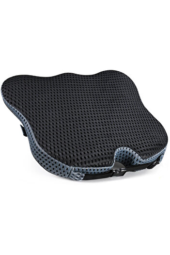 Primo Plus Car Wedge Seat Cushion for Car Seat Driver/Passenger- Car Seat Cushions for Driving- Memory Foam