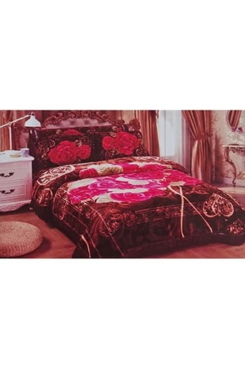 Generic 5-Piece Heavy Winter Blanket Set, 220 x 240 cm, with Mattress Cover, 260 x 230 cm