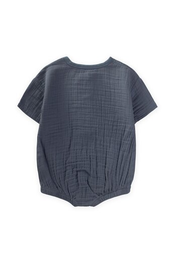 Cigit Organic Muslin Bodysuit 0-3 Years Smoked
