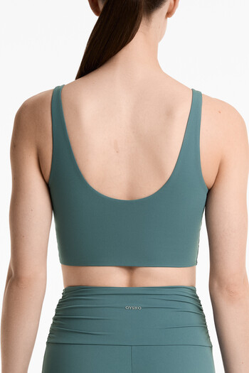 Oysho Light Touch crossover tank top