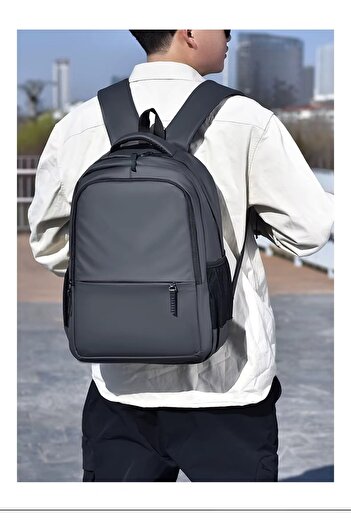 delis Unisex backpack, Kallista GT3736, Grey