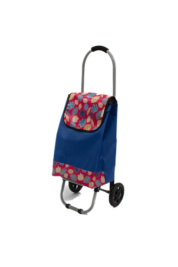 Master Shopping bag with trolley, Master, 2 wheels, 28 l, blue