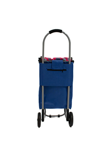 Master Shopping bag with trolley, Master, 2 wheels, 28 l, blue