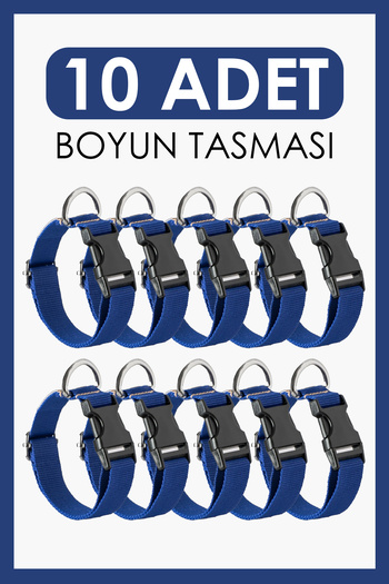 pasiole Set of 10 Dog Collars |   Adjustable, Durable, Handmade, Domestic Production