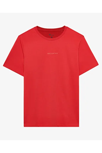 SKECHERS M Essential T-Shirt Men's Red Tshirt S2510017-600
