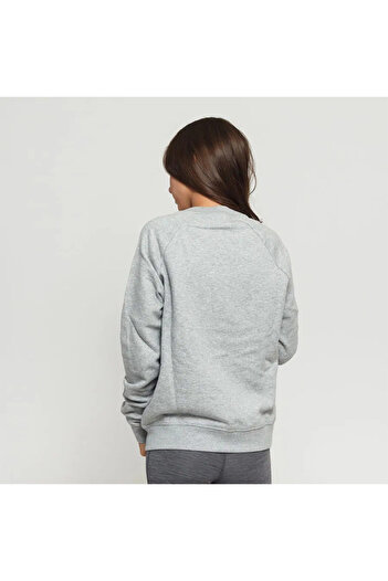 Nike Sportswear Essential Women's Gray Round Neck Sweatshirt