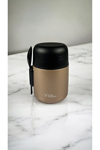 Star Termos 500 ml Food Thermos with Ziplock Lid and Spoon – 8 Hours Hot, 12 Hours Cold, 24 Hours