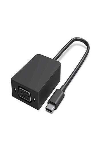 MICROSOFT USB C To VGA Adaptor Surface (HFT-00008) Black