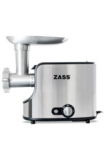 Zass Mașină de tocat carne ZMG 06, 1600W, 3 discuri de tocat din oțel inoxidabil (mare - mediu - fin)