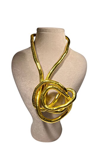 Bo Takı ve Aksesuar Şekil Alabilen Gold Renk Özel Seri Kolye