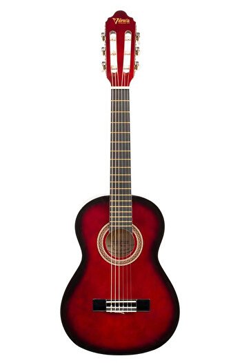 VALENCIA VC101RDS, classical guitar, 1/4 size, red sunburst finish