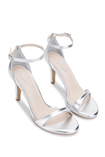 Tamer Tanca Women's Vegan Lame Heeled Shoes
