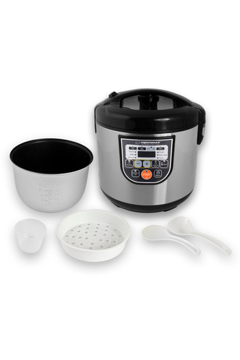 ESPERANZA Multifunctional pot, Esperanza, Plastic/Stainless steel, 860 W, Black/Silver